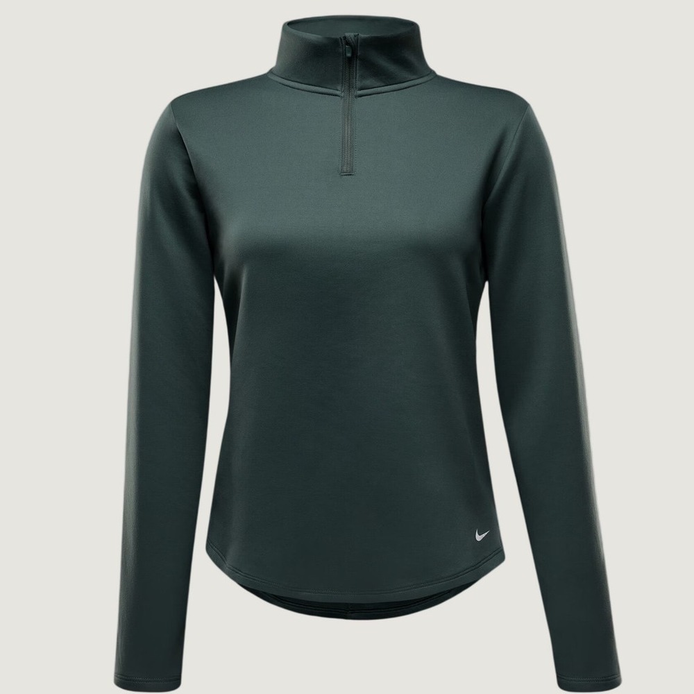 Nike Therma-FIT Womens XL Quarter Zip Pullover Sage Green DD4945-338 Top